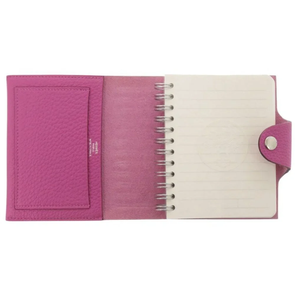 Hermes Ulysse Neo Mini Togo Magnolia Silver Hardware C Stamp